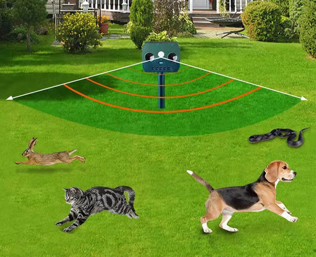 Digital Land New Ultrasonic Solar Pest Repellent DL-220412