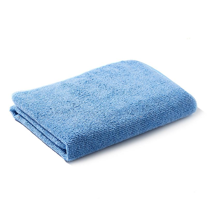 Household Dishcloth Multifunctional Kitchen Dishwashing Cloth Car Wash Cloth Solid Color Scouring Cloth