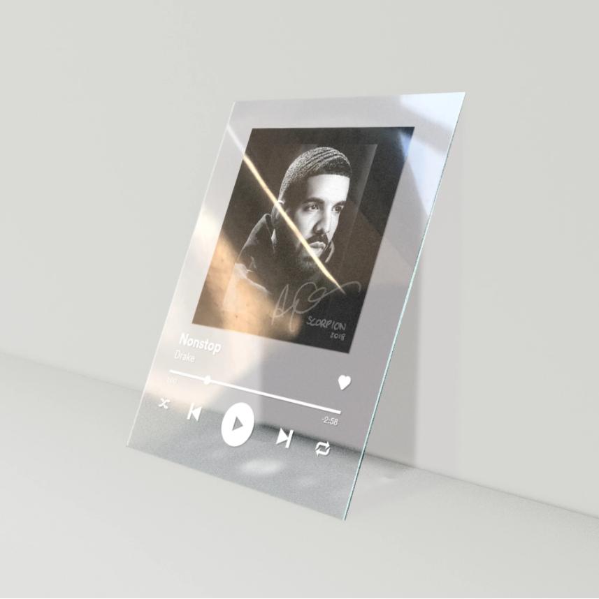 DUOYING Custom Acrylic Album Cover Custom Music Cover Spotify Song Poster Scanner Game Print Keychain