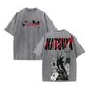 Anime My Hero Academia Bakugou Katsuki Graphic T Shirt Men Women Clothing Oversized Tshirt Washed Cotton Tee Harajuku T-shirt