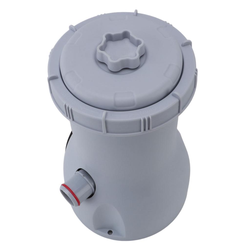 35W Clear Cartridge Filter Pump for Ground Pools 530 GPH Pump Rate Improved Circulation Filtration Water Clarity