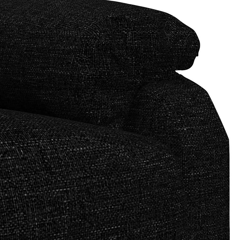 Relax Chair Black Fabric