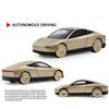 1/32 Tesla Cybercab Robotaxi Fahrerloses Taxi Legierung Metall Druckguss Modellauto Zuhause Trendige Spielzeuge Ornamente Ausstellungsstücke Sammlungen Dekorationen