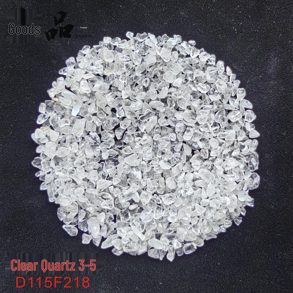 White Transparent Crystal Pebbles for Landscaping, Fish Tanks, Buddha Offerings, and Flower Pots