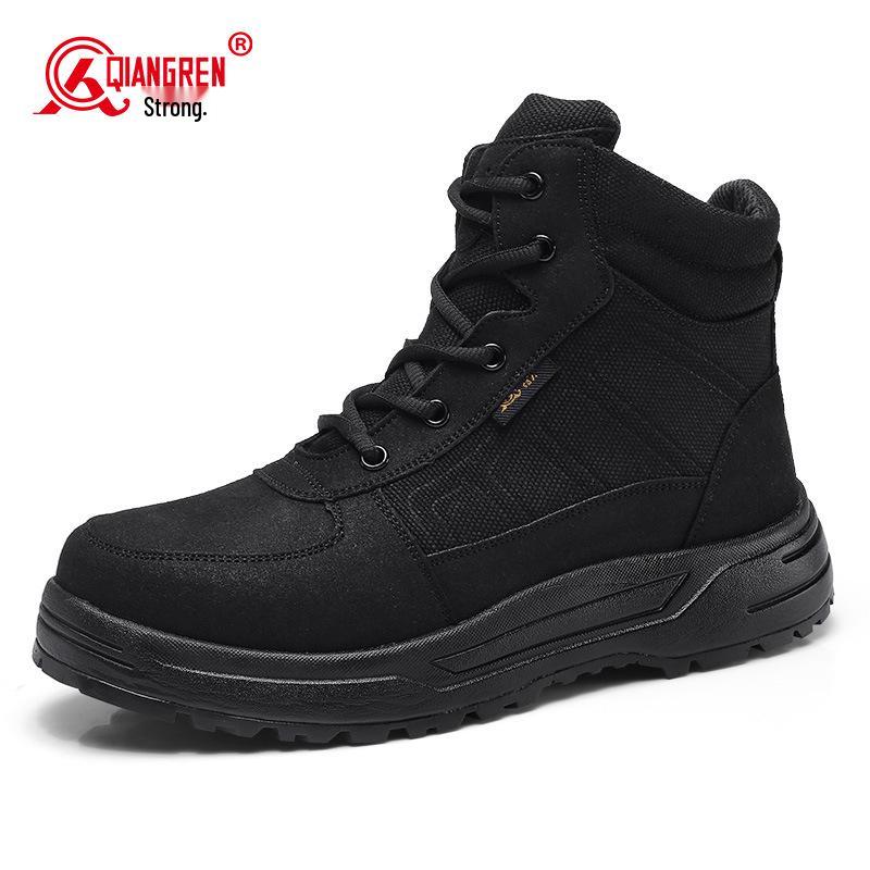 3515 Strongman Men s Fleece-Lined Winter Boots – Thick Wool, Comfortable, Outdoor Snowproof Footwear. 42 чёрный