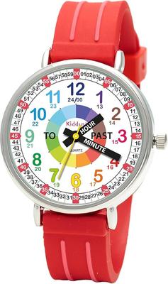 Kiddas Anglais 4 Ans 5 Ans 6 Ans École Primaire Éducatif Noël Montre Éducative Montre, Enfants, Garçons, Filles, Analogique, Vieux, Vieux, Vieux,