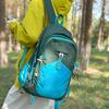 Schoolbag Outdoor Hiking Mountaineering Bag Women's Lightweight Color Matching Small Backpack Lightweight Short Trip Backpack Mountain Climbing Men's