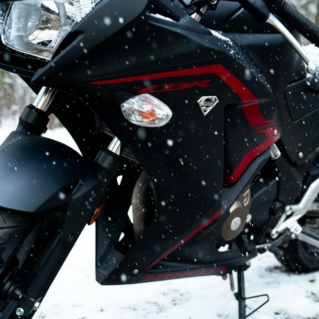 Elektroplate Officially Licensed Mini DC Comics Superman OEM Chrome Emblem for and Universal X Weather Resistant Pack of 2 Motorcycles, Watercraft,