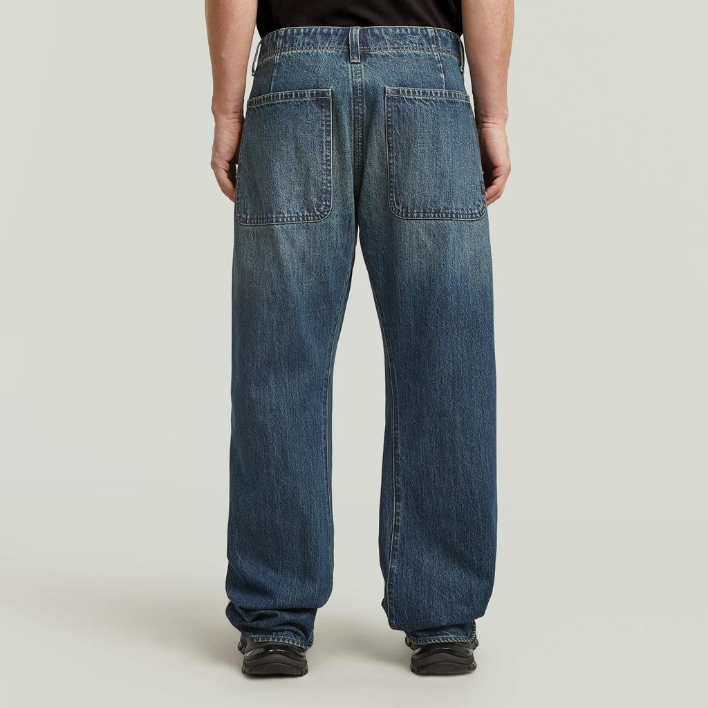 G-Star Jeans Men Denim Pants Loose Fit Blue Bend 3D Loose Chino 2.0 D27752-D788-H469-W33/L30