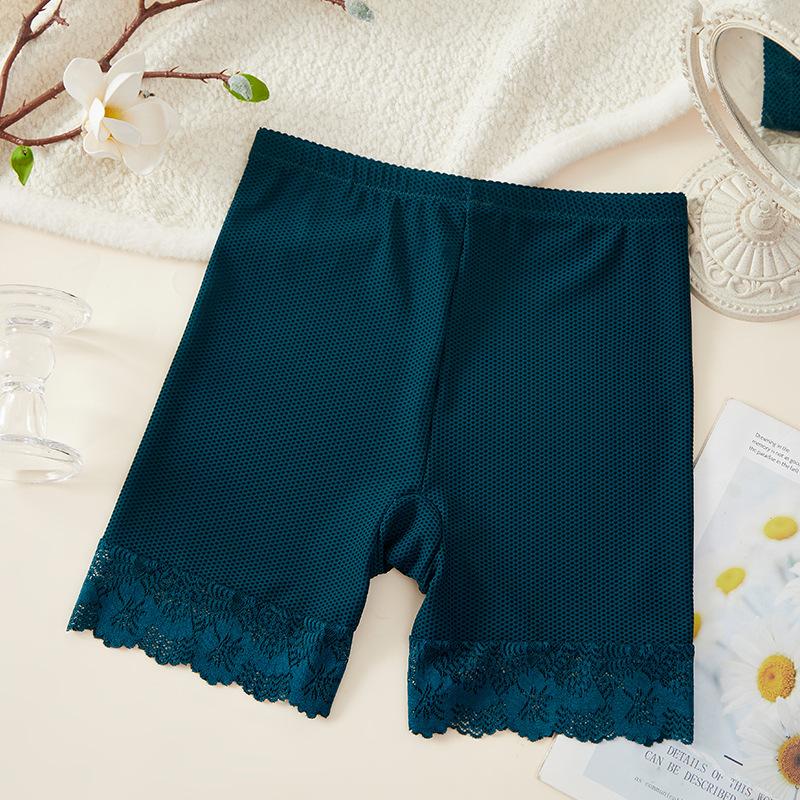 Lady Summer Silk Two In One Seamless Anti-Slip High Waist Underpants