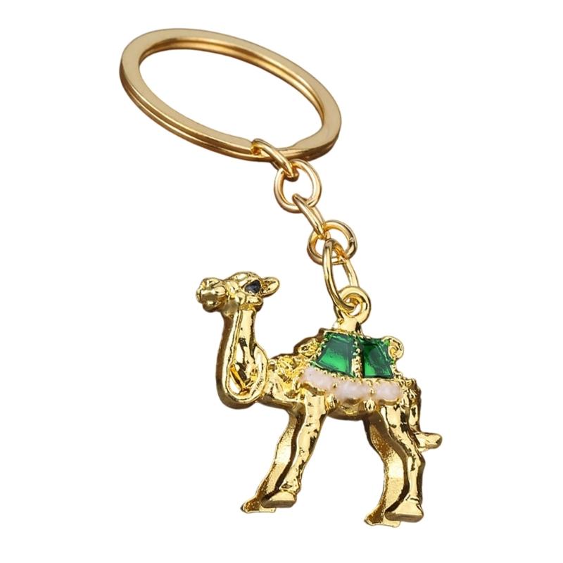 

Ideal Present Camels Figure Keychain Made Of High Quality Metal For Friend Family And Everyday Fashion Statements золотий