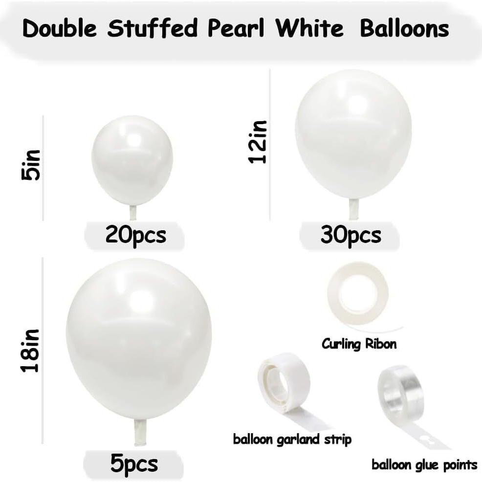 Outdoor Wedding & Birthday Balloon Garland Arch Set