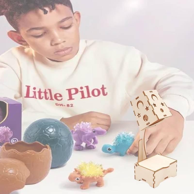 Elementary Diy Science Desk Lamp Children's Small Experiment Illuminating Night Light Wooden Educational Model Wholesale