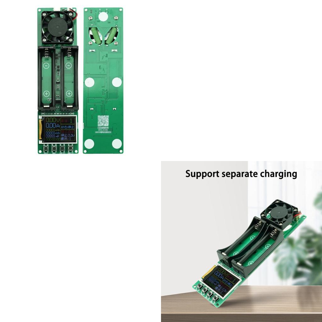 Professional Double Channel Battery Capacity Tester Automatic Cycling Mode Internal Resistance Measurement China Mainland