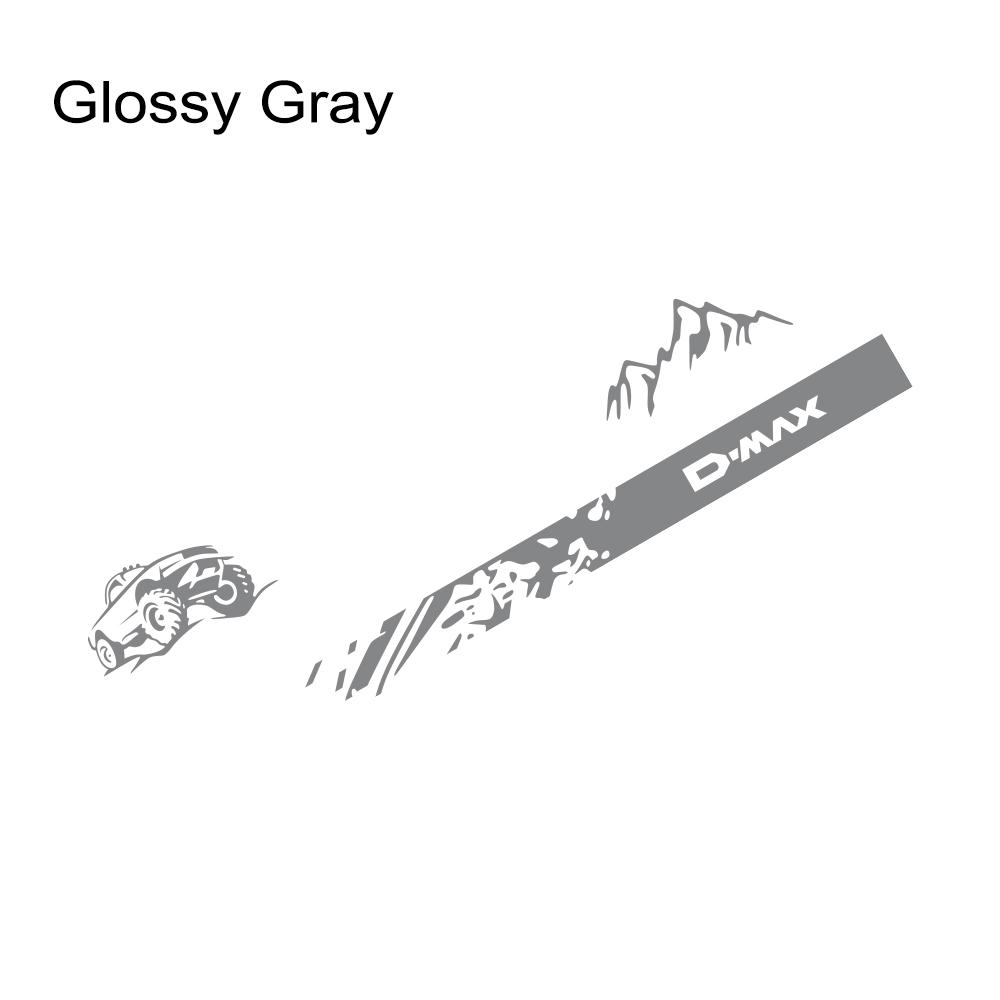 Car Rear Tail Sticker For Isuzu Dmax D Max Graphics Mountain Stirpes Kit Pickup Decor Decal Vinyl Cover Auto Tuning Accessories