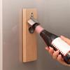 Wooden Magnetic Bottle Opener Vintage Fridge Magnet Bottle Opener Wall Mounted Bottle Opener  Party