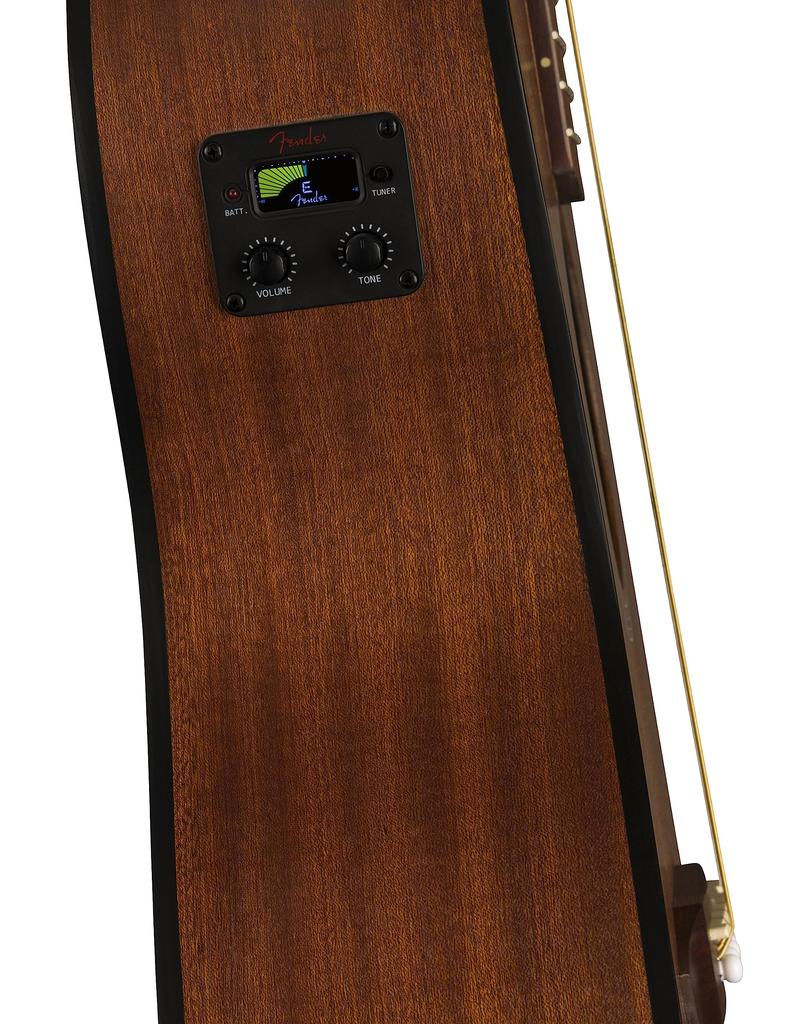 Fender Monterey Standard Walnut with Soft Case Acoustic-Electric Guitar, Fingerboard, Natural,