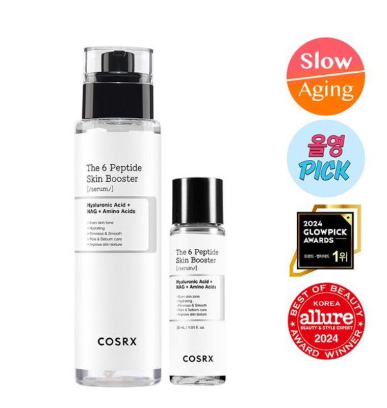 COSRX The 6 Peptide Skin Booster Serum – 150ml + 30ml Sett