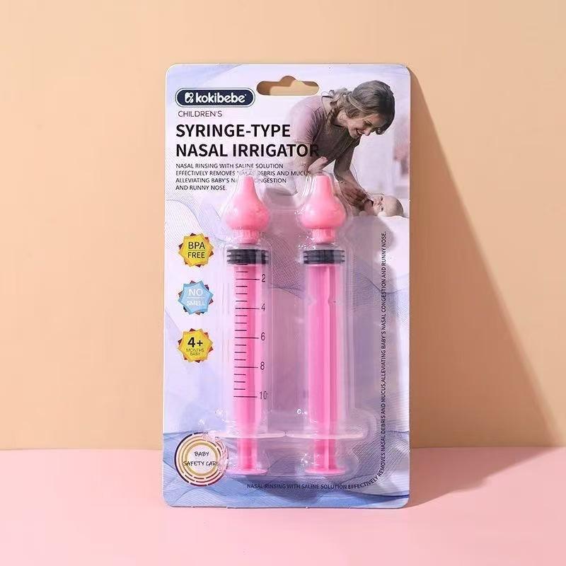 Baby Nasal, Pull-Out Manual Suction Nose Cleaner for Newborns and Infants