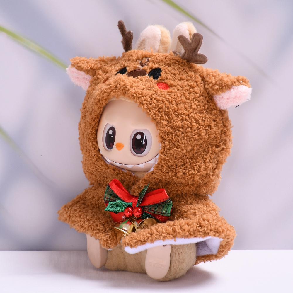 Only Clothes, First and Second Generation, Lambcloth Clothes, Christmas Reindeer, Snowman Keychain Decoration, Labubu Clothing, Cute Doll Clothes