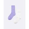 Gu By Uniqlo Kids Frill Float Socks 2p
