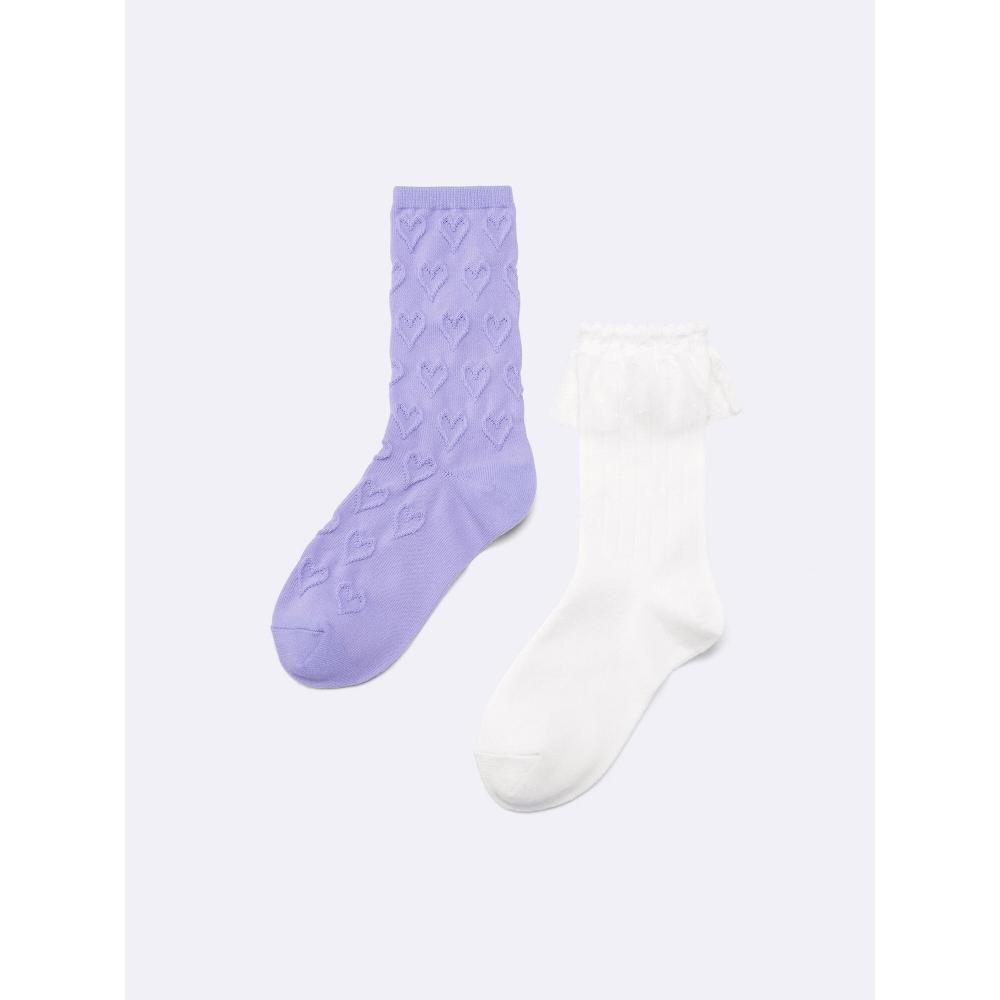 Gu By Uniqlo Kids Frill Float Socks 2p