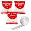 100 points de colle pour fixer des ballons au mur - Stickers pour décoration de fêtes d'anniversaire et de mariages - Accessoires pour ballons