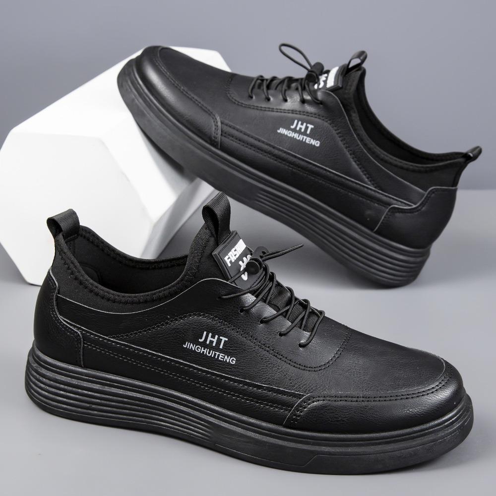 Men's Shoes 2025 Autumn New Casual Leather Shoes Soft and Comfortable Wear-resistant Non-slip Fashion Versatile Lazy One-pedal Shoes