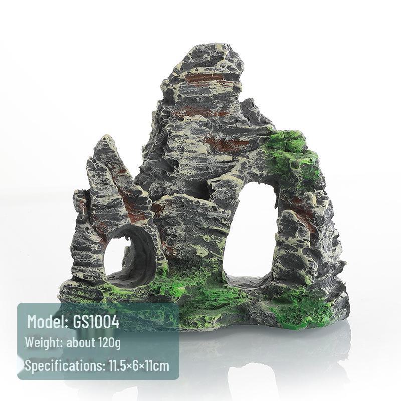 

«Креативний акваріум Смоляний рокерій: Декоративний орнамент для акваріума