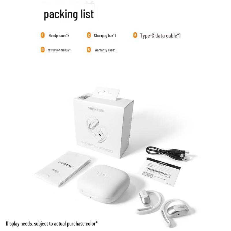 SHOKZ OpenFit Air Open-Ear Bluetooth Sports Headphones