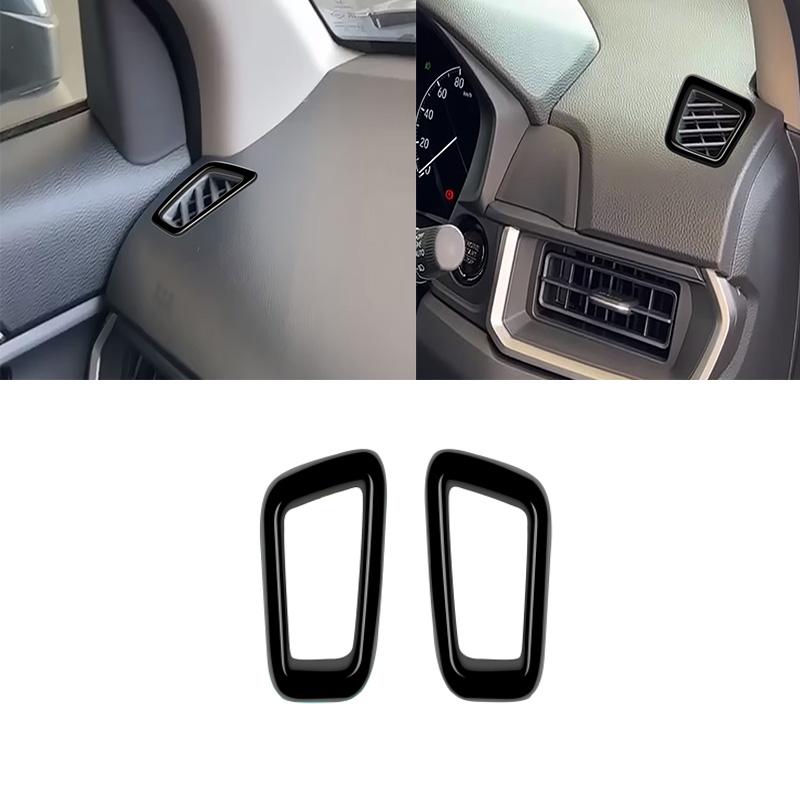 For HONDA WR-V WRV 2024 2025 ABS piano black interior accessoires  door handle window control panle Handbrake air outlet cover