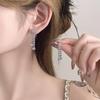 2024 Summer Women's Zircon Collarbone Necklace and Light Luxury Earrings with Bracelet – Trendy High-End Accessories.