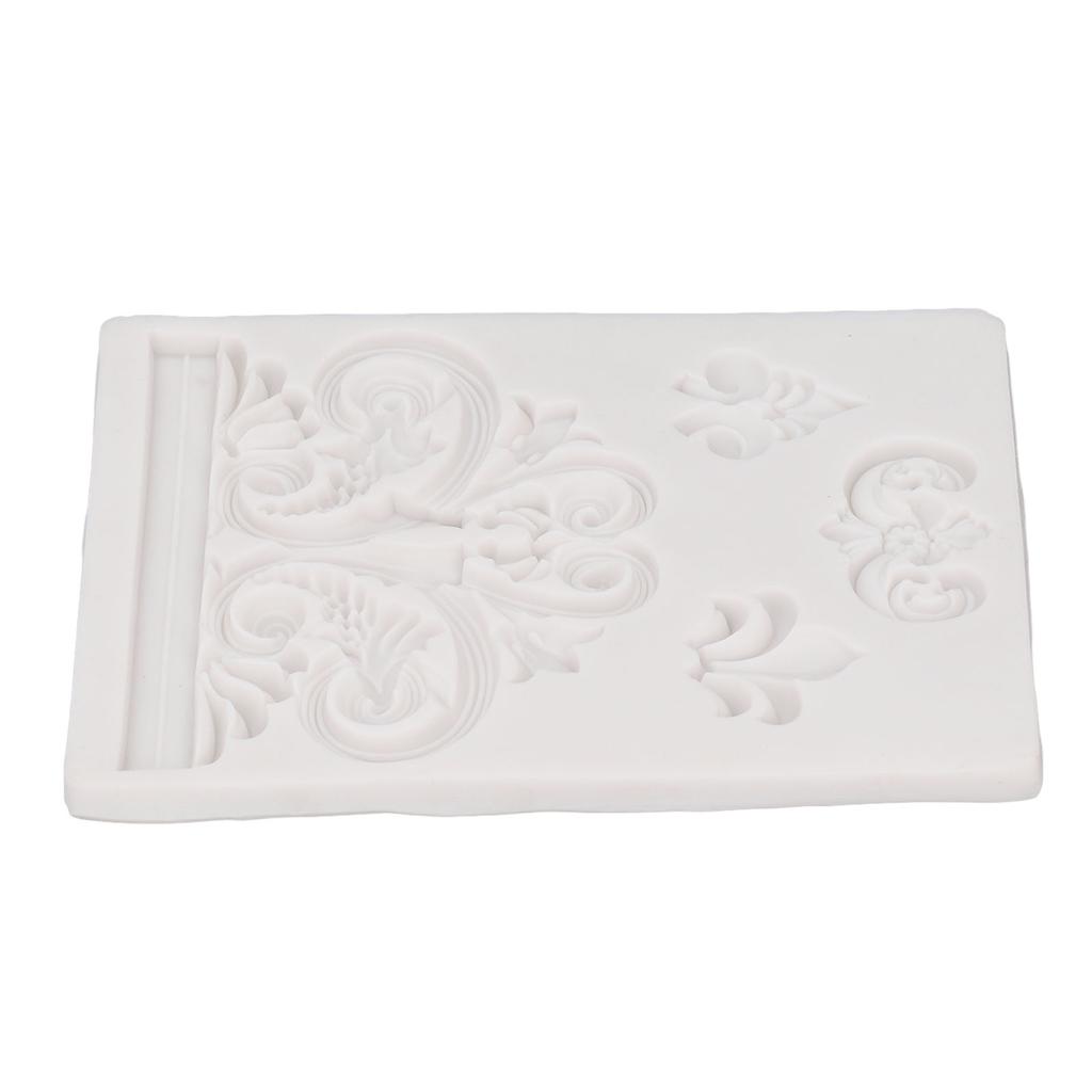 Relief Silicone Moulding Vintage Exquisite Reusable Silicone Moulding for Fondant Cake Decoration