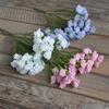 Silk Flower Head Artificial Carnation Flower 40 Heads DIY Fake Flower 5 Forks Simulation Flower Bouquet Floral Arrangement