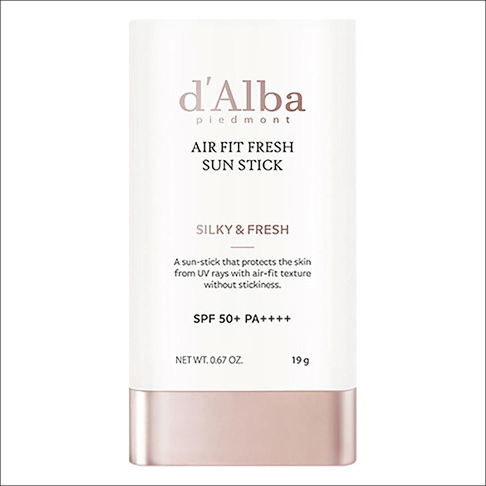 

[d Alba] Air Fit Fresh Sun Stick 19g - SPF50+ PA++++, White Truffle Antioxidant Sunscreen, Non-Sticky Airy Finish, K-Beauty Portable Sun Care 19g x 1EA
