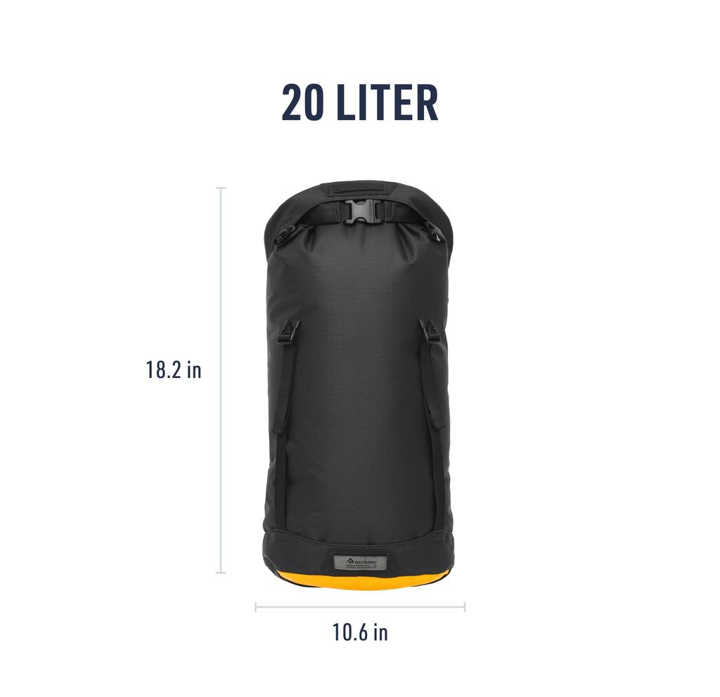 SEA TO SUMMIT Evac Compression Dry Bag HD 20L Jet Black