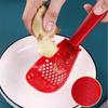 Kitchen Grinding Spoon Multifunctional Ginger Garlic Puree Strainer Household Mashed Potato Grinding Spoon Baby Food Aid Tool