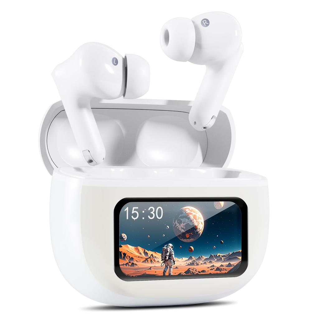 Bluetooth Wireless Earbuds Bluetooth with Noise Long 13mm Large Automatic Perfect for Online Remote Compatible with Perfect Gift [2025 6.0