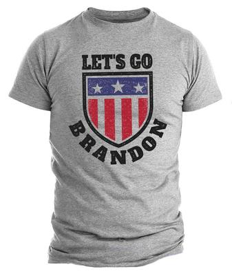 FJB Let's Go Brandon Joe Biden Grappige Politieke T-shirts Trump 2024 Vlag van de VS