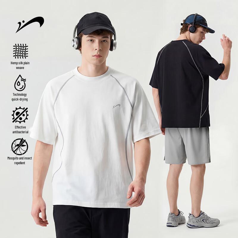 Erke Men s Breathable Short Sleeve T-Shirt 3XL