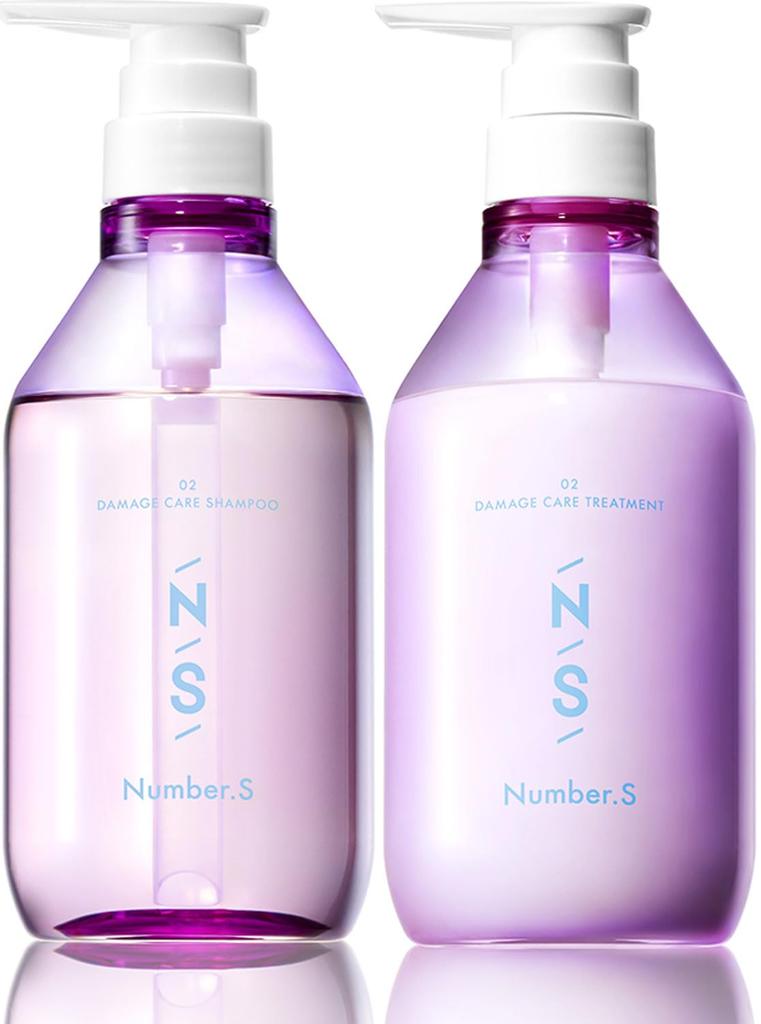 Number S Damage Care Shampoo Treatment Bottle Set Hair Correction Curly Hair Made in Japan & (450ml + 450g) - Inspired, Hair, Care,