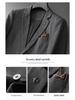 Spring Slim Fit Youth Suit Set - Men's Business Casual Plus Size Tuxedo