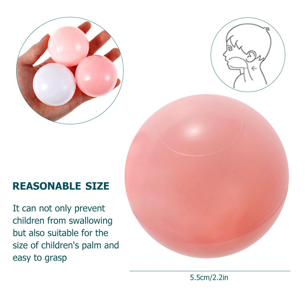 50/200pcs Ball Pit Balls for Kids 1.6inch Swim Pit Toys BPA-free Colorful Fun Balls Crush Proof Macaron Ball Pit Balls
