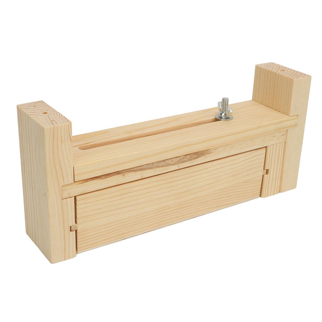 Drewniany Jig do Bransoletek Zestaw do Wyrobu Jigów do Bransoletek z 2 Paracordami 6 Klamrami 5 Zaciskami Łatwy w Użyciu Narzędzie do Ręcznego Dziania DIY