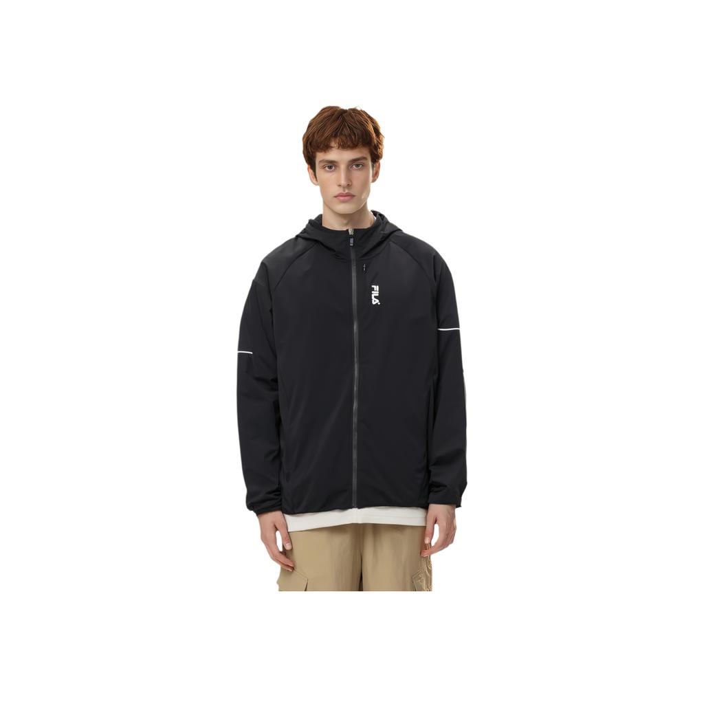 New FILA Jackets Men's Black FS2FTE2203-BLK