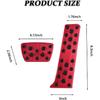 For 2018-2022 Camry Lexus ES/LS,2019-2022 RAV4/ Avalon, 2020-2022 Highlander, 2021-2022 Sienna/Venza, Anti-Slip Foot Pedal Cover Aluminum Brake and
