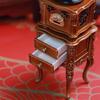 Detailed Miniature Phonograph Dollhouses Display Enhances Living Room Pretend Play Accessories