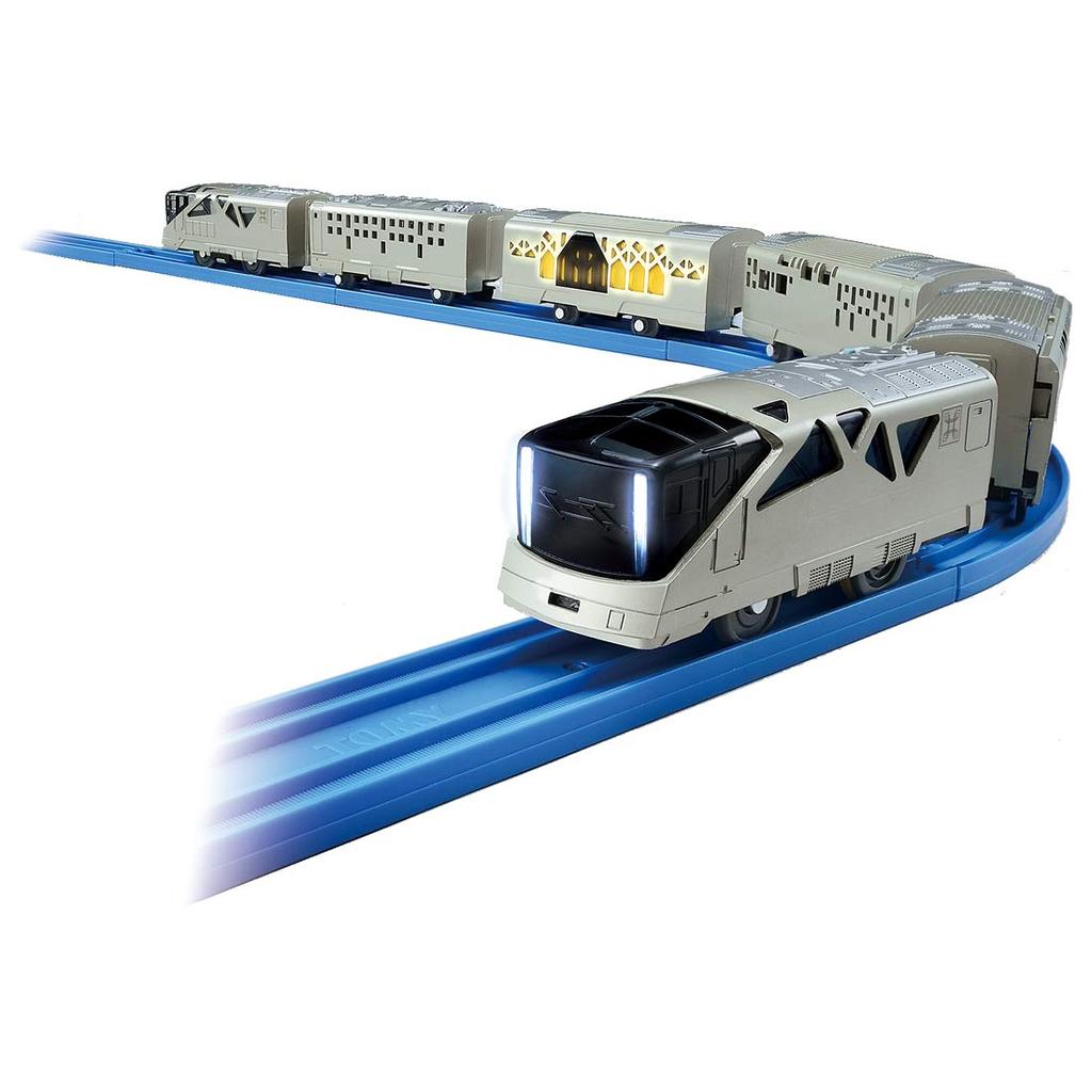 TAKARA TOMY Plarail Cruise Train DX Series TRAIN SUITE Shiki Island 810130 Silver