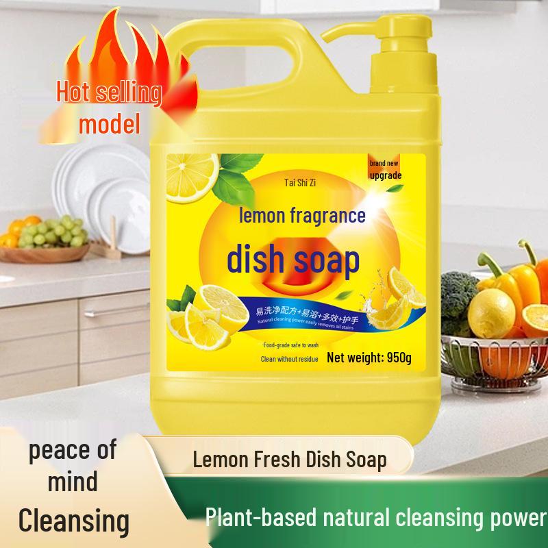Zitronenfrischer Duft Spülmittel mit großer Kapazität