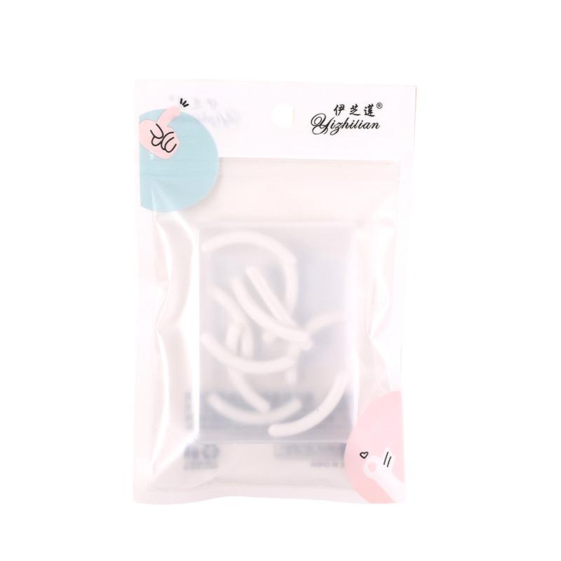10Pcs/Box Eyelash Replacement Strip High Elasticity Eyelash Curler Refill Rubber Pads Plastic Unbreakable Elastic Rubber Strip